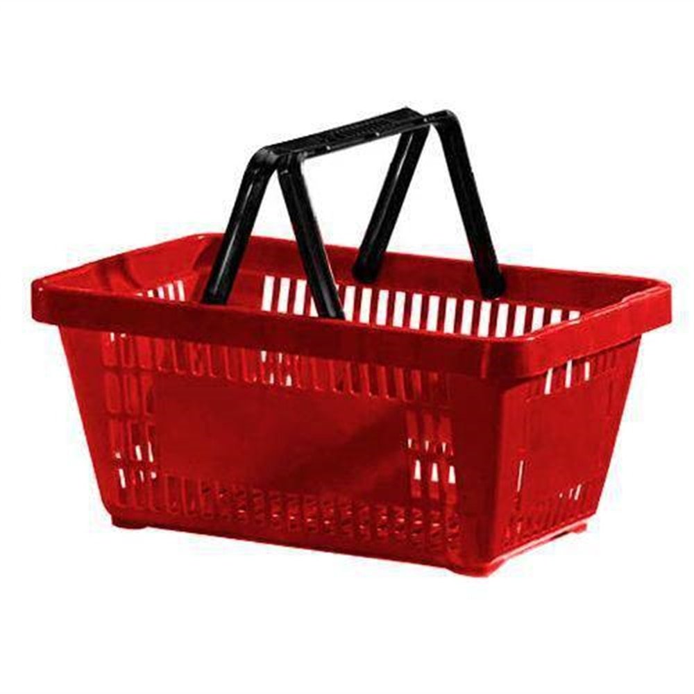 CESTA PLAST.COLGATE VERMELHA