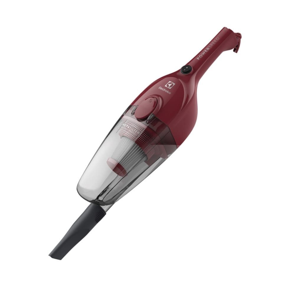 Aspirador de Pó Vertical Electrolux STK13 - 1100W, 2 em 1, com Fio, Preto/Vermelho, 220V