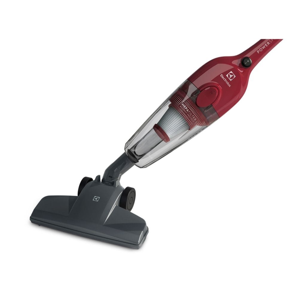 Aspirador de Pó Vertical Electrolux STK13 - 1100W, 2 em 1, com Fio, Preto/Vermelho, 220V
