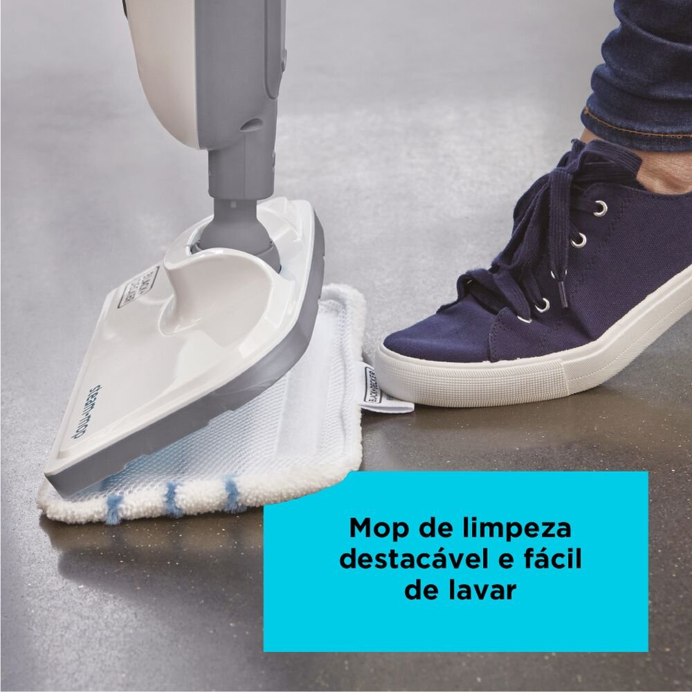Vaporizador Para Piso Steam-Mop 7 em 1 220V Black & Decker VL1300B2