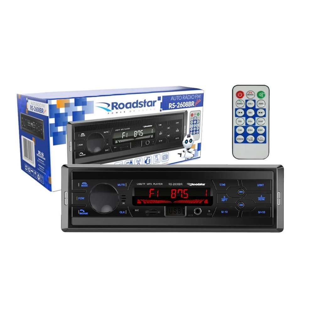 Auto Radio Bluetooth Rs2604BR Roadstar