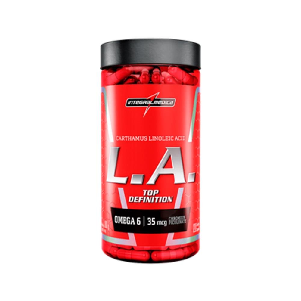 Oleo de Cartamo L.a Top Definition 120 Capsulas Integral Medica