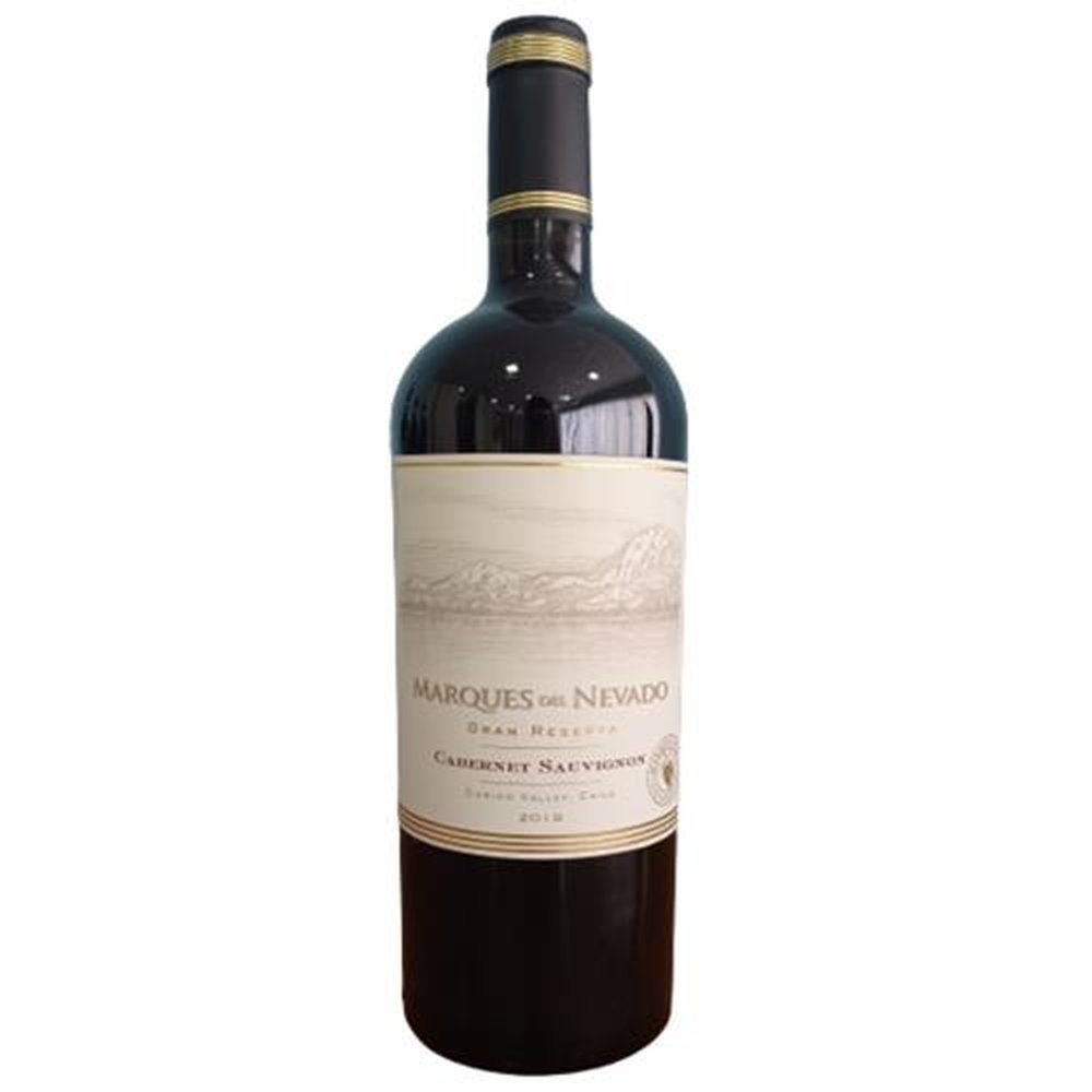 Vinho Marques Del Nevado Gran Reserva Cabernet Sauvignon Chile - Caixa com 6 Unidades