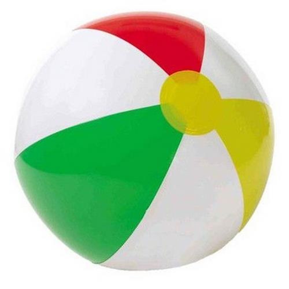 Bola De Praia Colorida Grande
