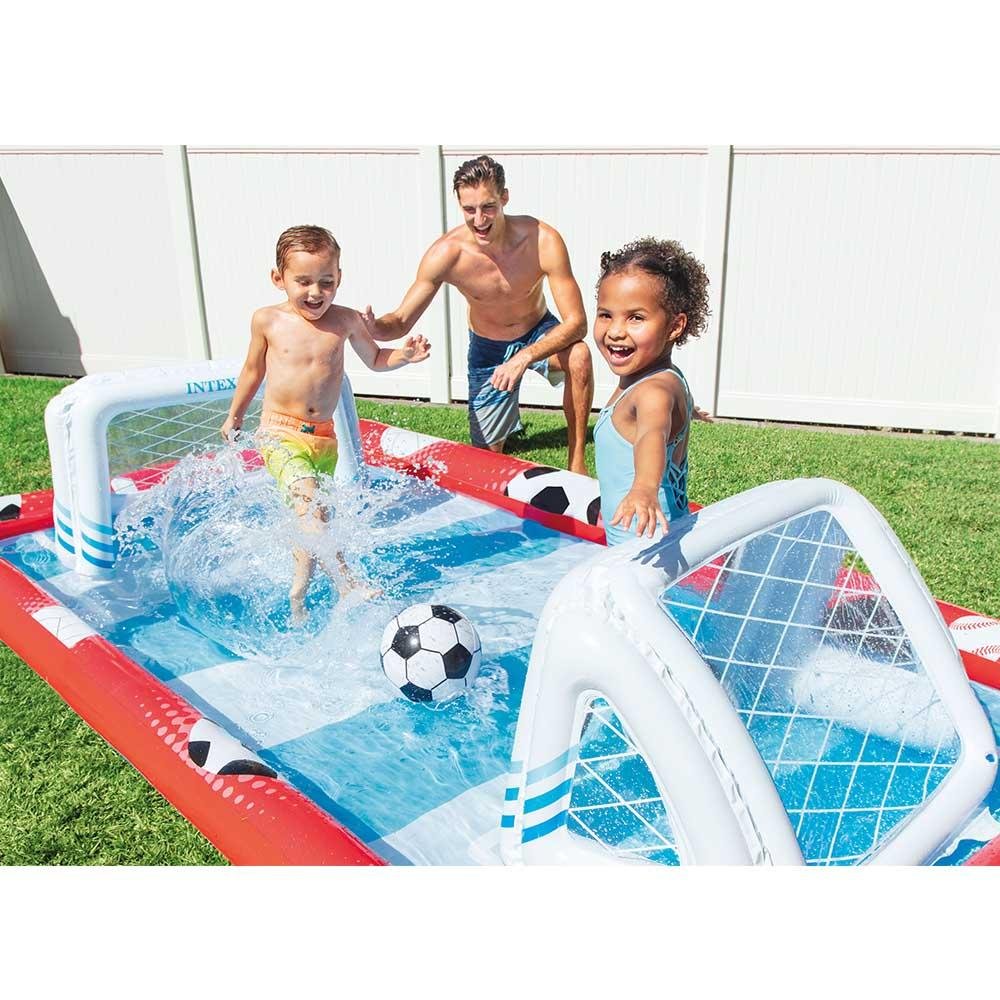 Piscina Inflável Playground Multi Esportes 470L Intex - 57147NP