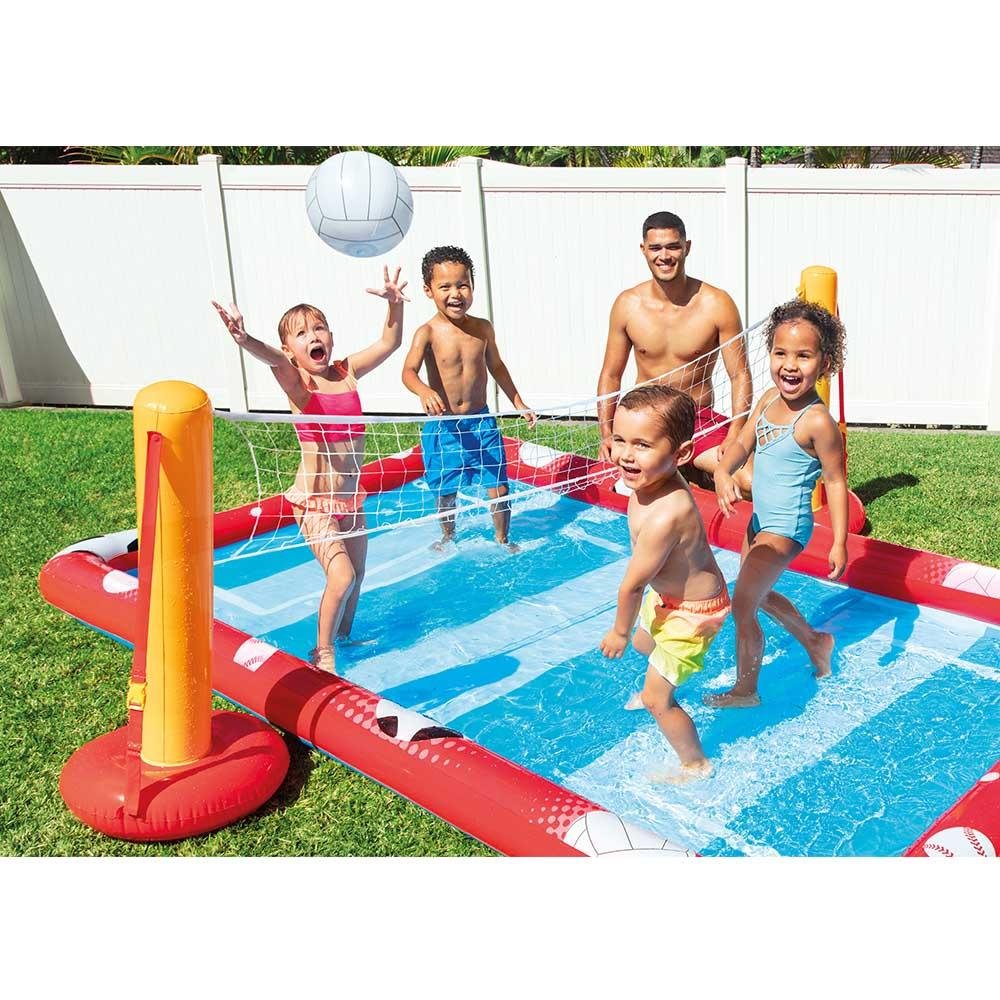 Piscina Inflável Playground Multi Esportes 470L Intex - 57147NP