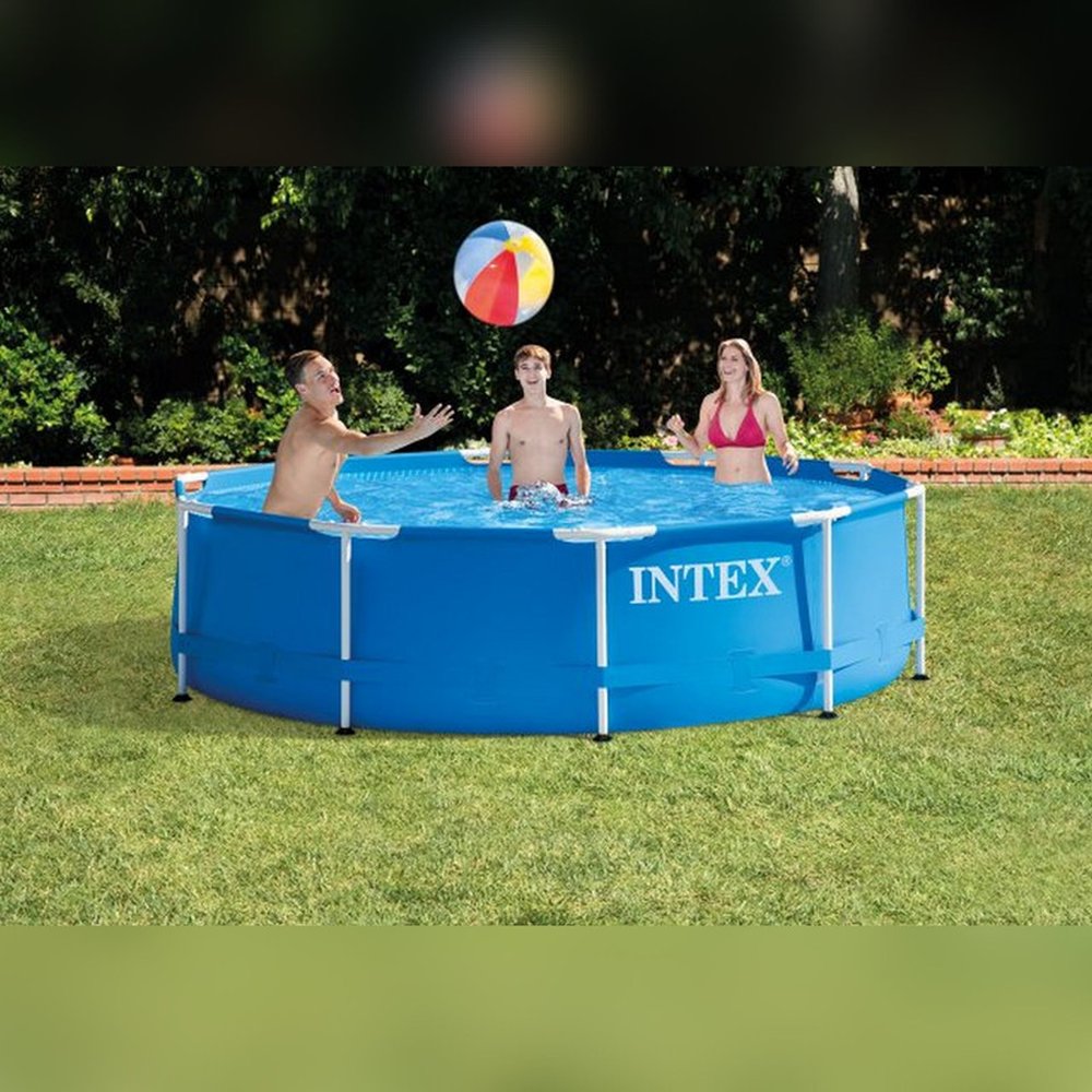 Piscina De Armação Metal Galvanizado 4.485 Litros Bomba Filtro 127V