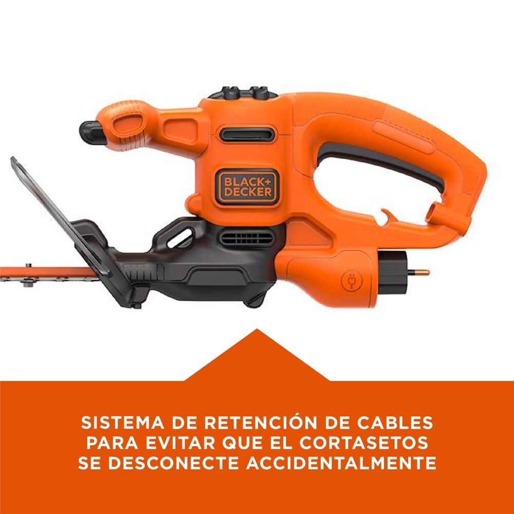 Aparador Cerca Viva 18" Com Alicate de Poda Black+Decker 220V BEHT201KB2