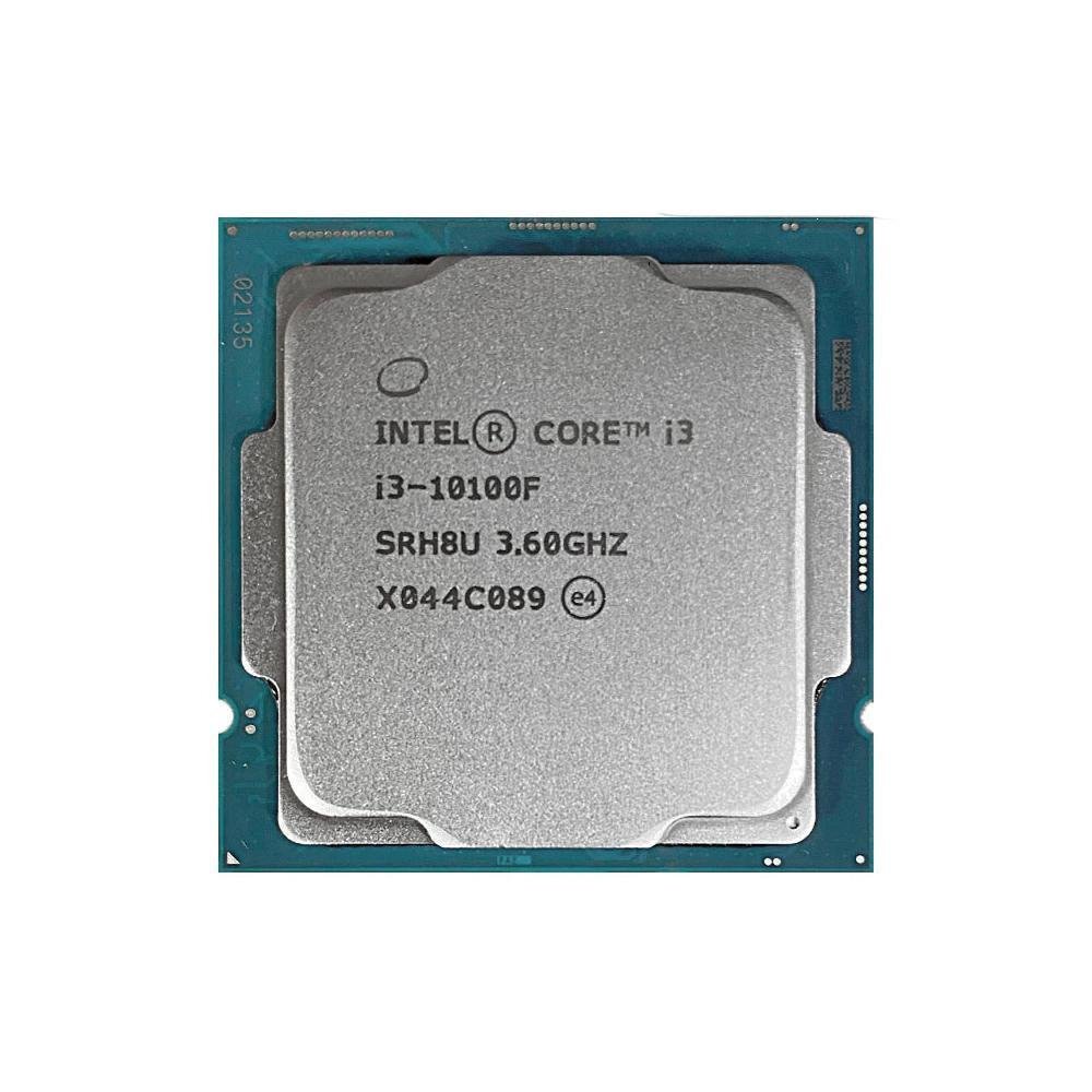 Processador Intel Core i3-10100F, 3.6GHz (4.3GHz Max Boost), Cache 6MB, Quad Core, 8 Threads, LGA 1200 - BX8070110100F