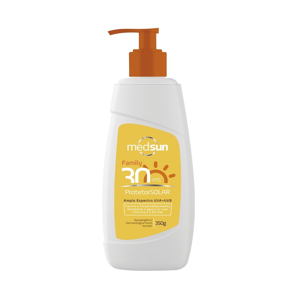 Protetor Solar Medsun Family Fps 30 350g