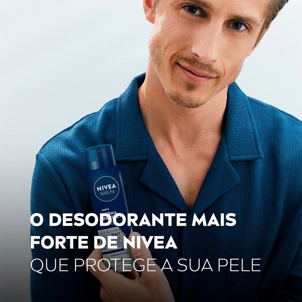 Desodorante Nivea Aerossol Masculino Clinical Derma Protect 150ml