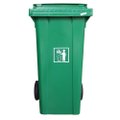 Conteiner Plastico 120 Litros Verde Prime Pro
