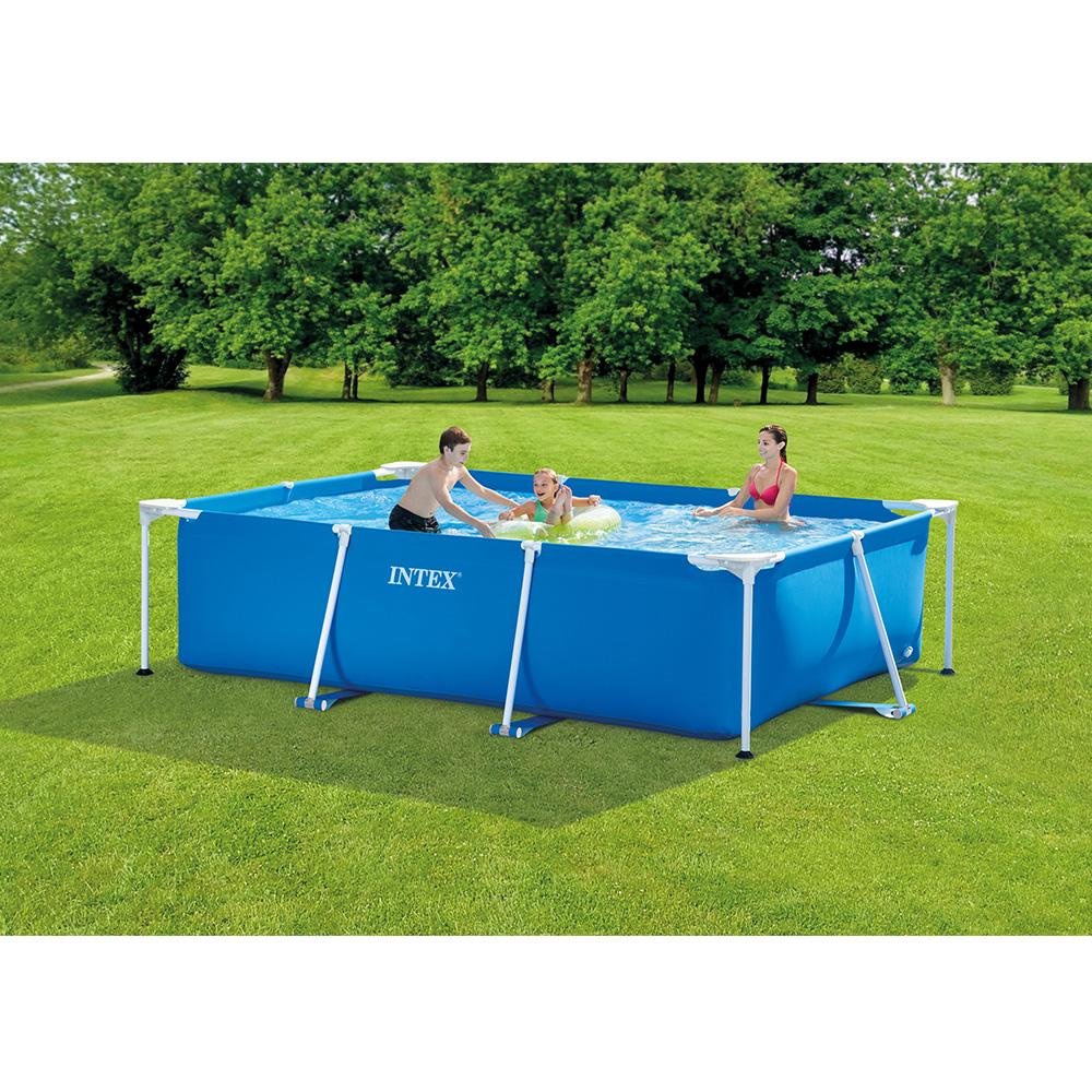 Piscina Inflável Retangular de Armação 3.834L Intex - 28272