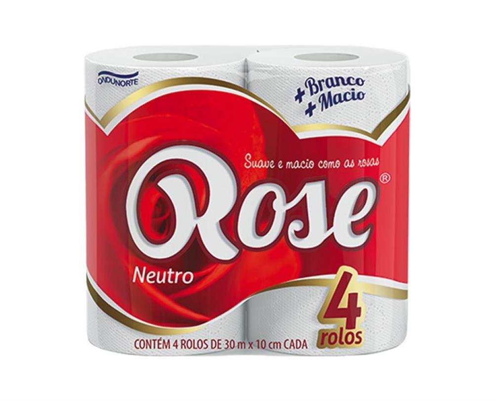 Papel Higiênico Rose Neutro F.S 16X4X30