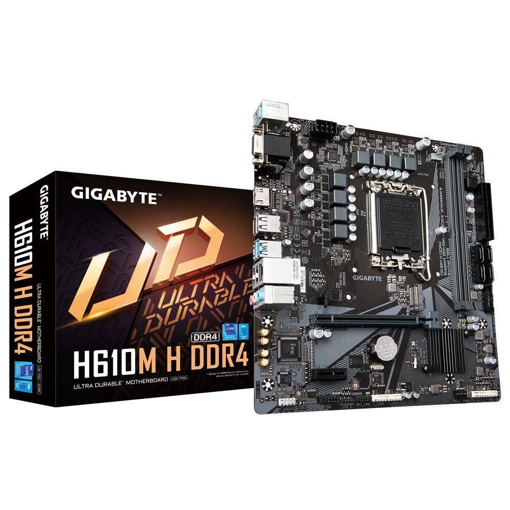 Placa Mãe Gigabyte H610m S2h Ddr4 Matx Lga 1700 M.2 Hdmi