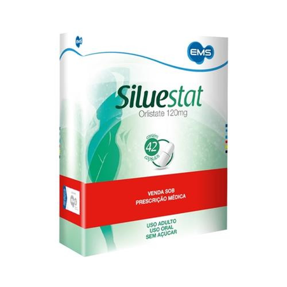 Siluestat 120mg, Caixa com 42 Cápsulas Gelatinosas Duras