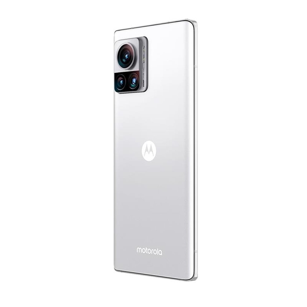 Smartphone Motorola Edge 30 Ultra, Branco, Tela de 6.7", 5G+Wi-Fi+Nfc, Android 12, Câm. Tras. 200+50+12Mp, Frontal 60Mp, 256Gb