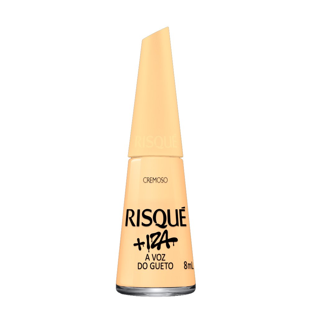 Esmalte Risque Cremoso Iza A Voz Do Gueto Nu