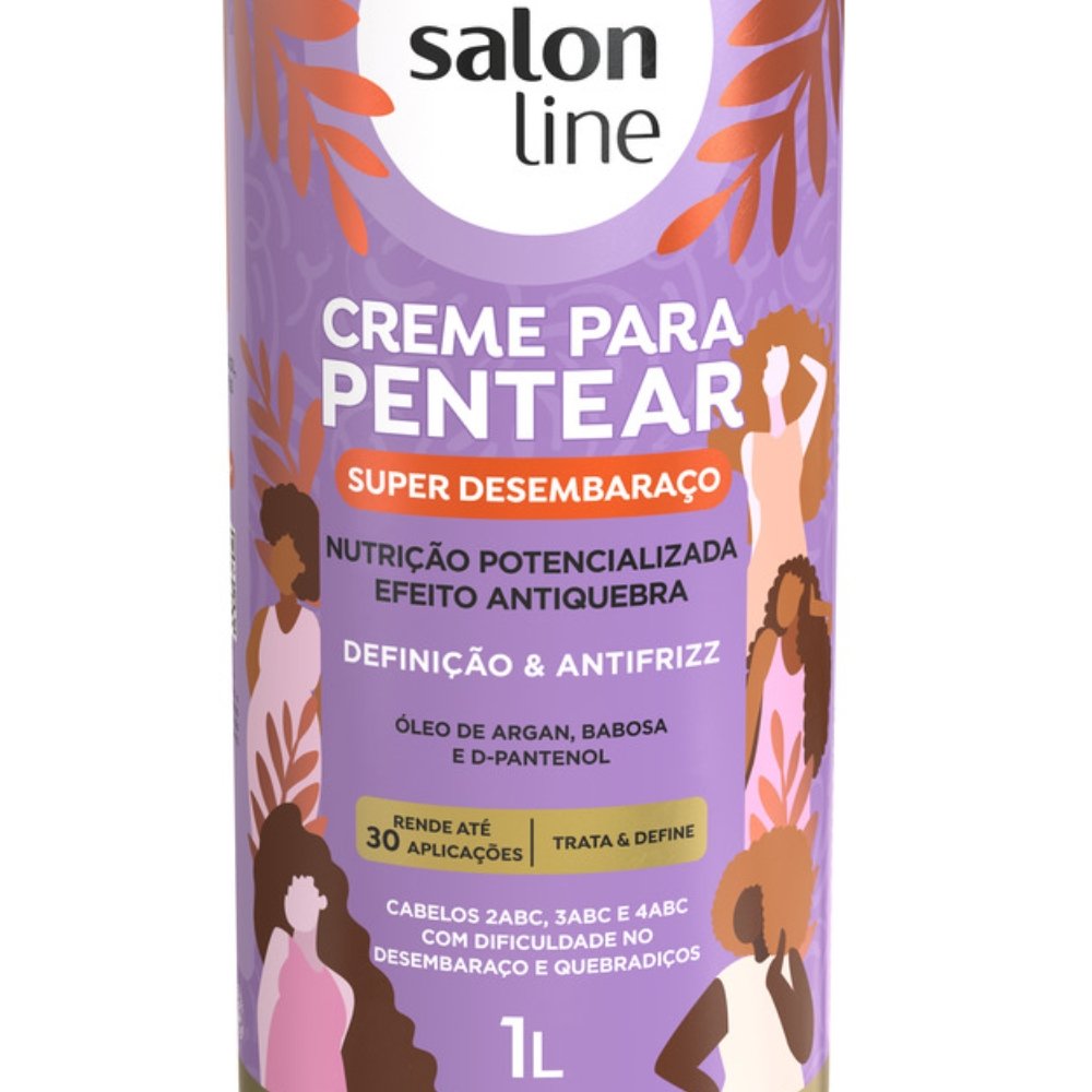 Creme para Pentear Salon Line Super Desembaraço 1L