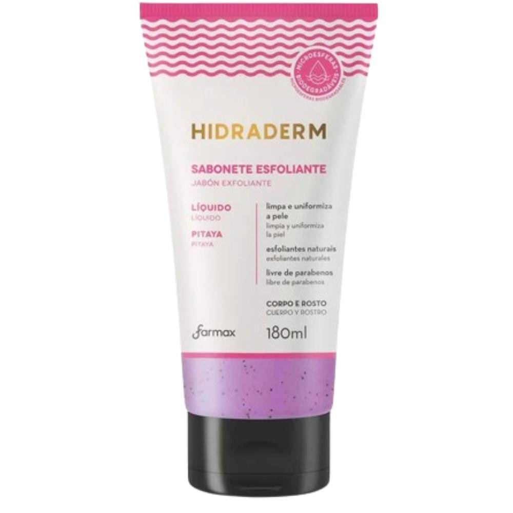 Sabonete Liquido Hidraderm Esfoliante Pitaya 180Ml