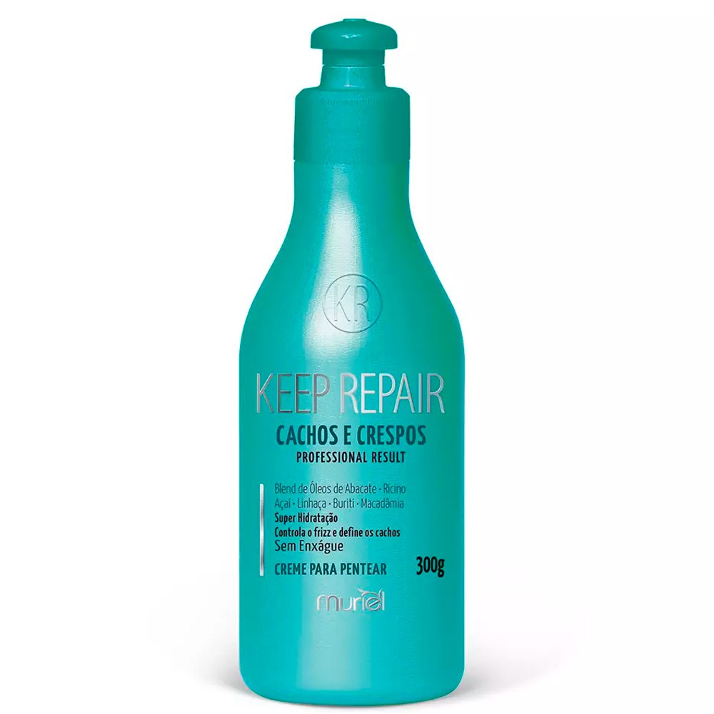 Creme Pentear Muriel Cachos E Crespos 300g