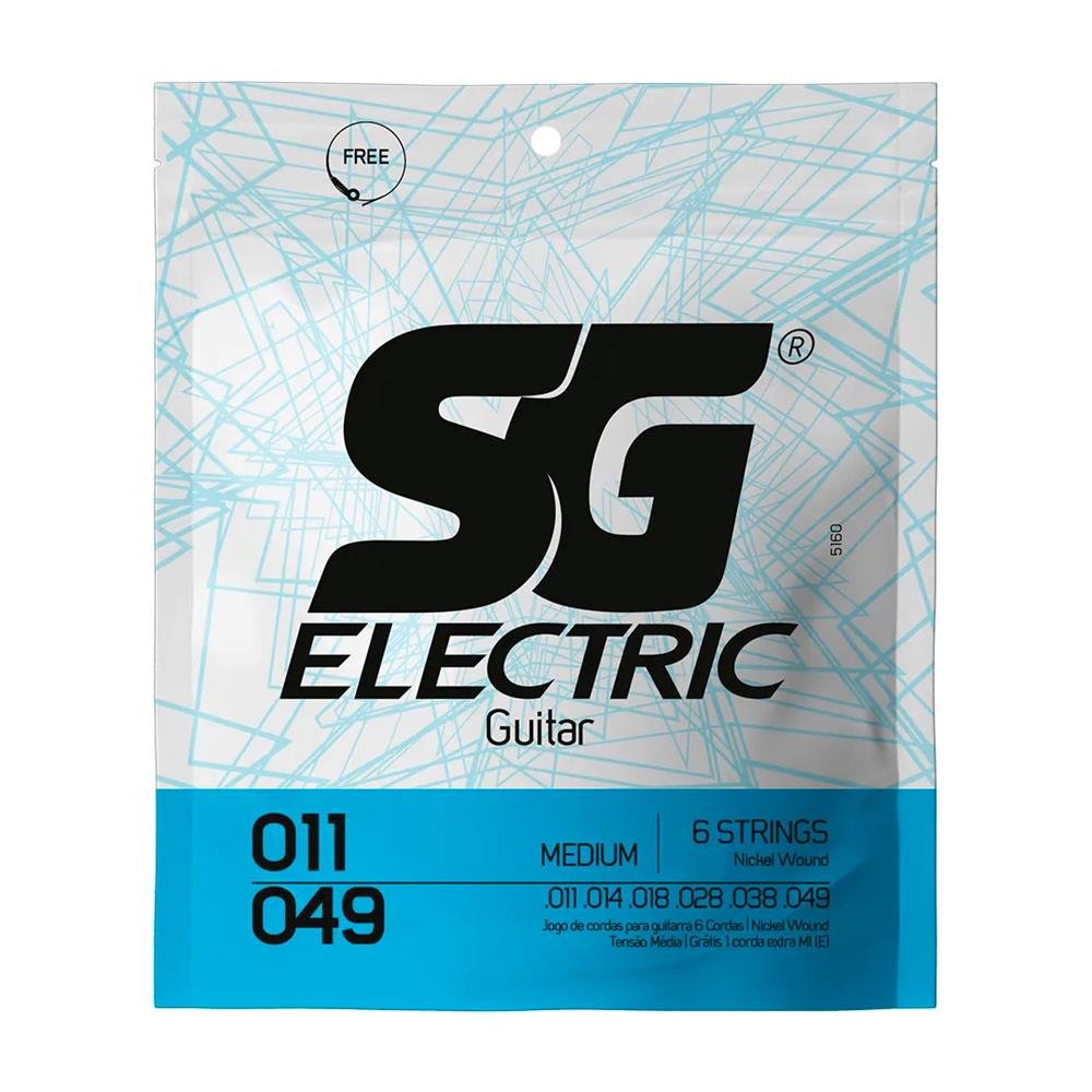 Encordoamento para Guitarra .011 Medium Dunlop São Gonçalo
