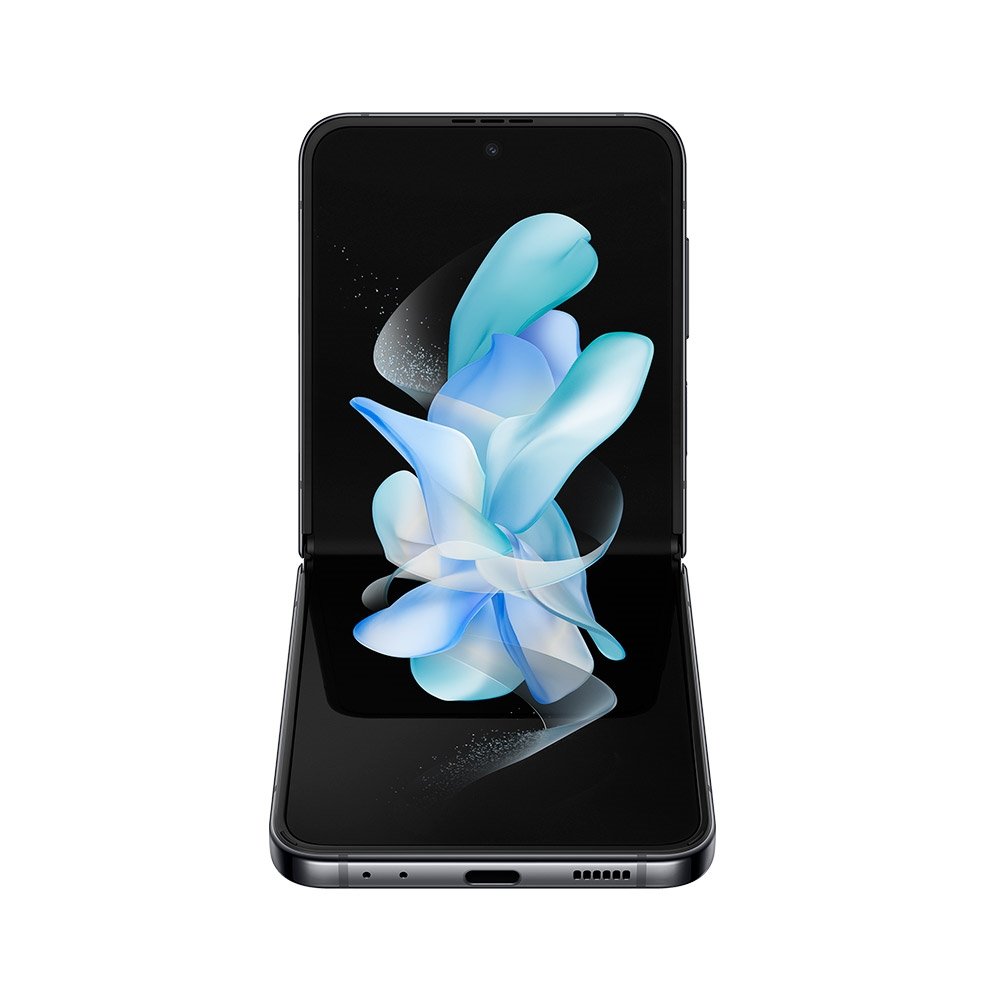 Smartphone Samsung Galaxy Z Flip4, Preto, Tela de 6.7", 5G+Wi-Fi+NFC, And. 12, Câm. Tras. de 12+12MP, Frontal de 10MP, 256GB