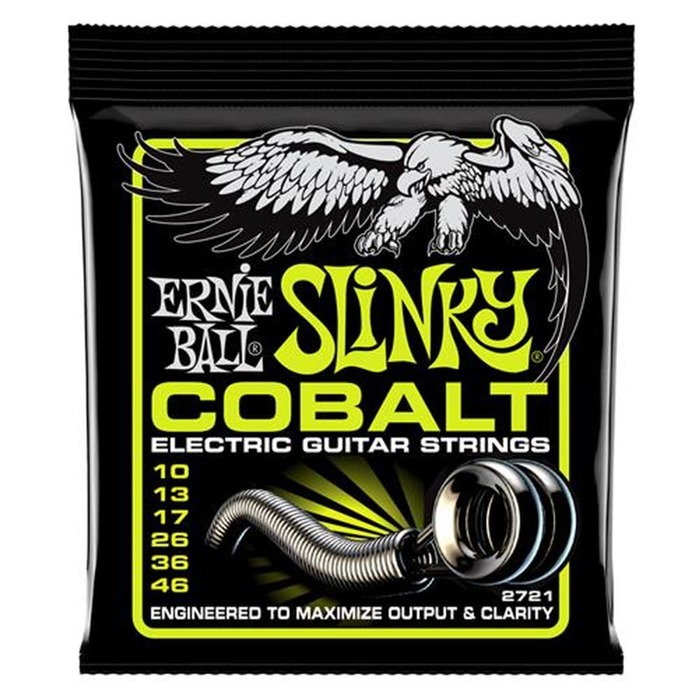 Encordoamento 010 - 046 Guitarra Slinky Cobalt - ERNIE BALL