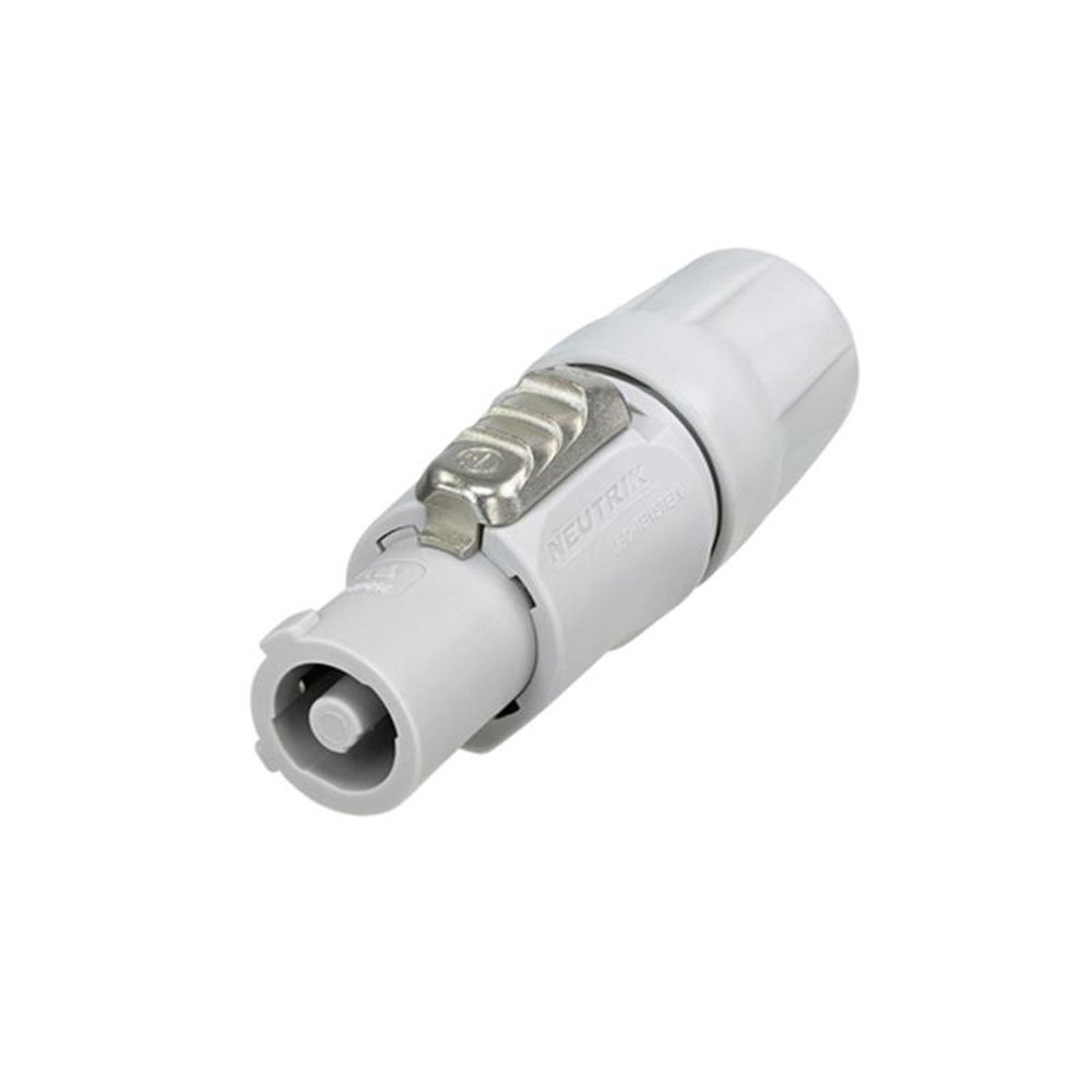 Conector Powercon Cabo fêmea Cinza 20A NAC3FCB - NEUTRIX