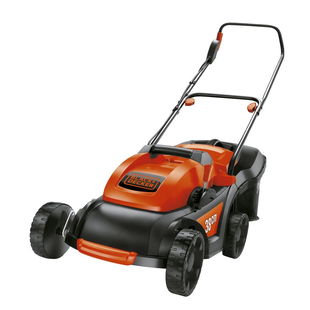 Cortador de Grama de 38cm 1600W com Coletor 45L Motor Indução Black+Decker GR3800BR 127V