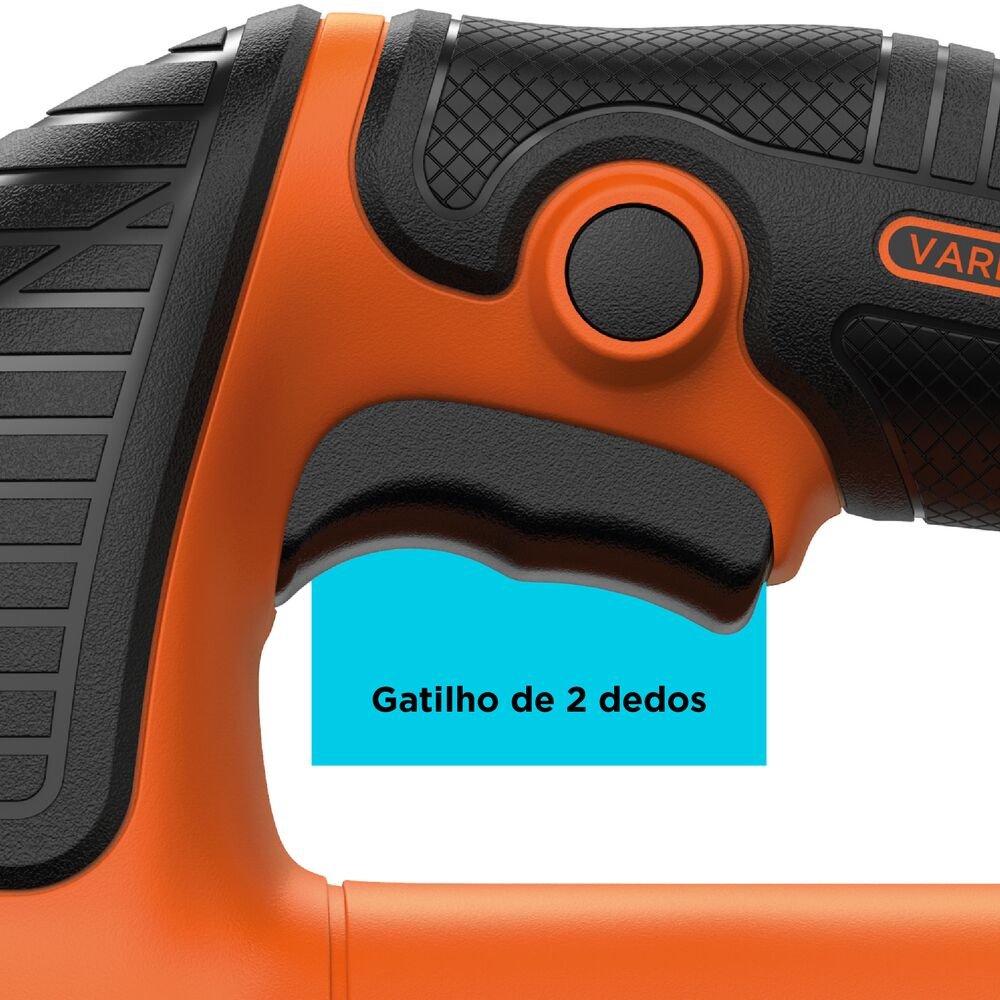 Serra Tico-Tico 550W Com Ação Pendular e Maleta Black+Decker 220V