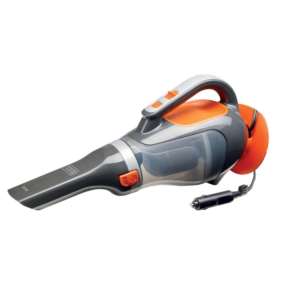 Aspirador Para Auto 12V 610ml Ciclônico 3 Acessórios + Bolsa Black+Decker BDCV610LA