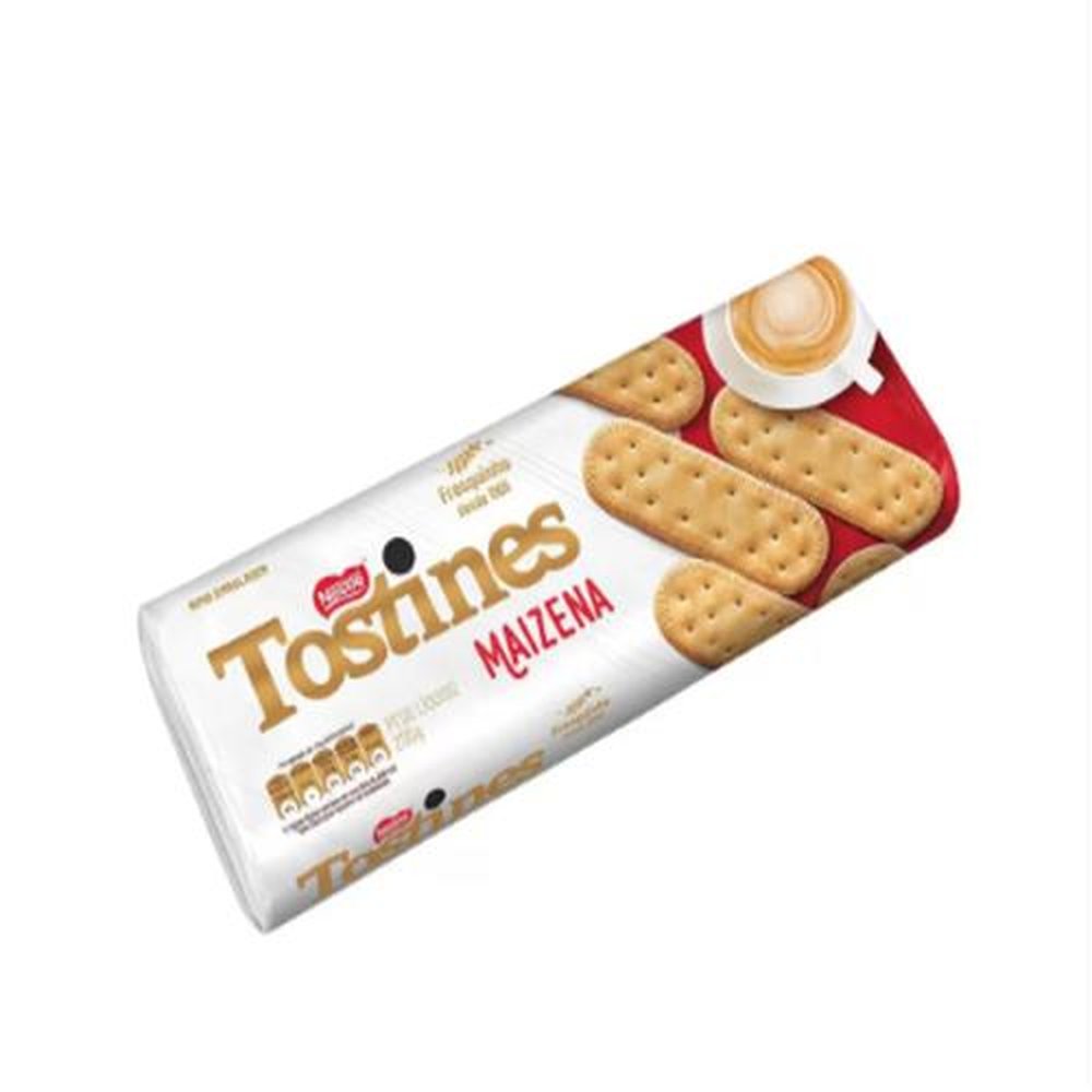 BISCOITO NESTLE TOSTINES MAIZENA 40X200G