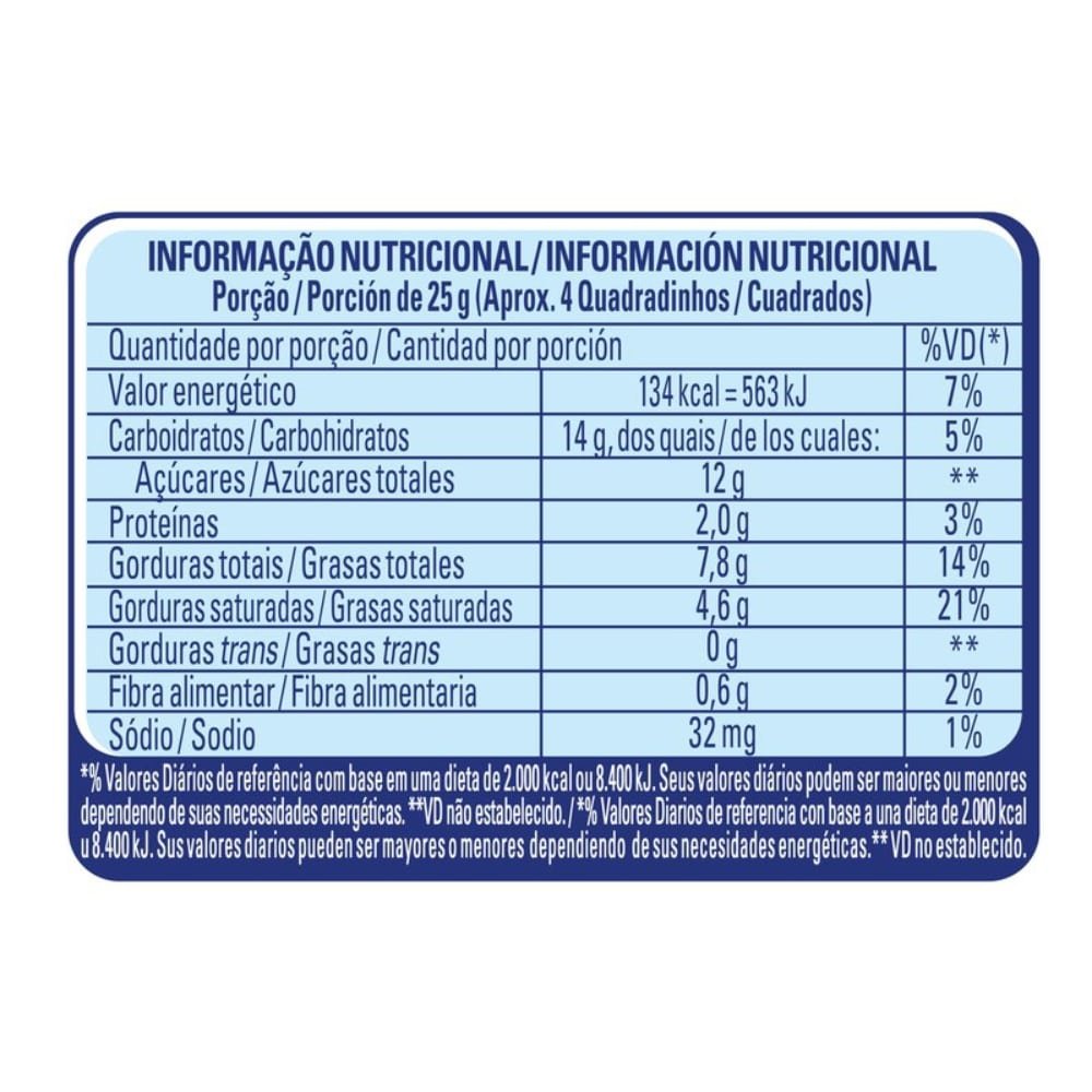 Chocolate Nestlé Crunch Tablete 80g - Embalagem com 16 Unidades