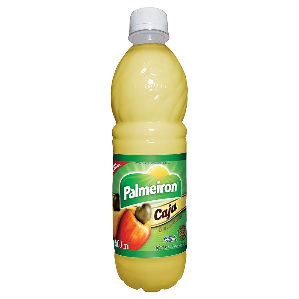 SUCO PALMEIRON CONCENTRADO CAJU 12X500ML