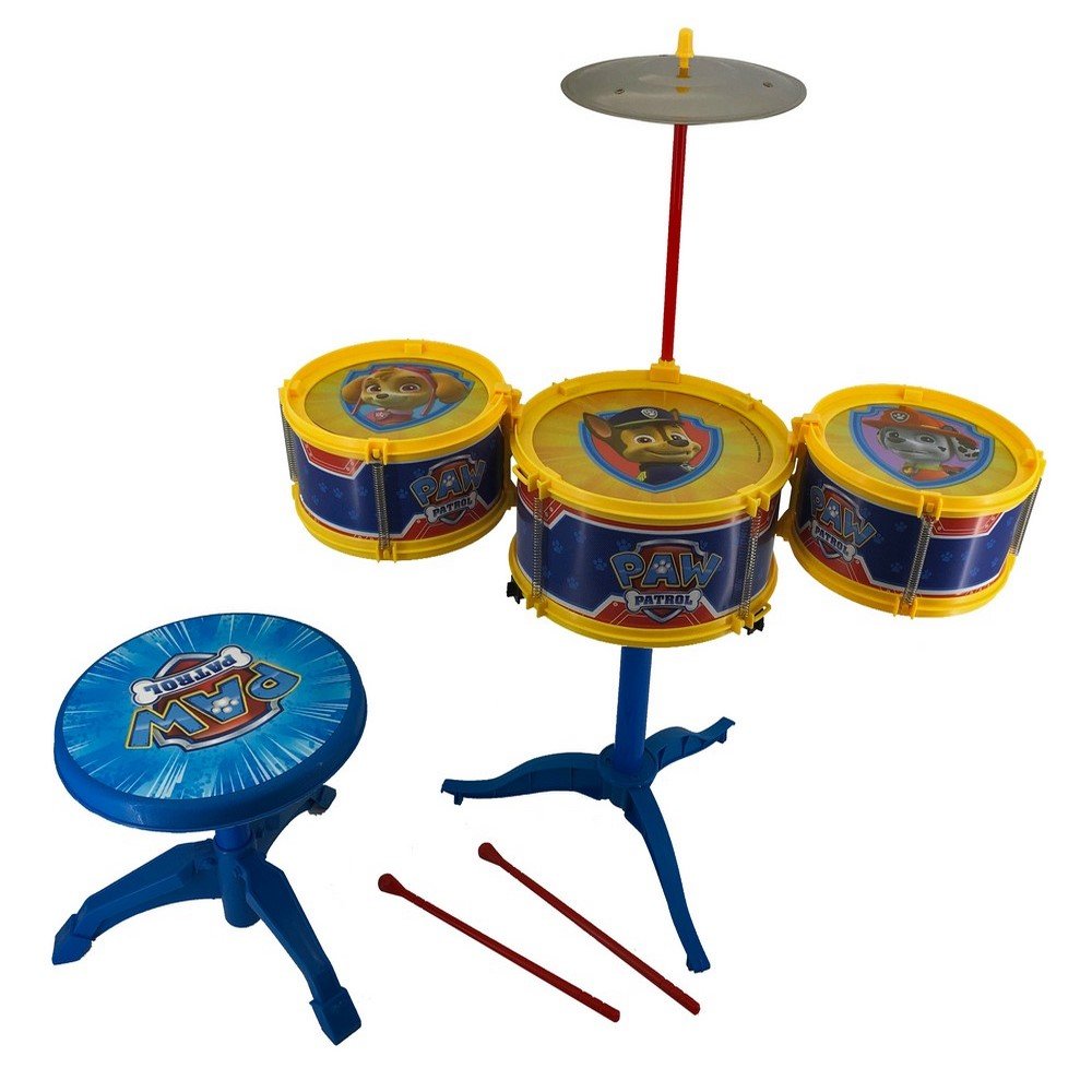 InstrumentoS Musicais Bateria Peq Paw Patrol