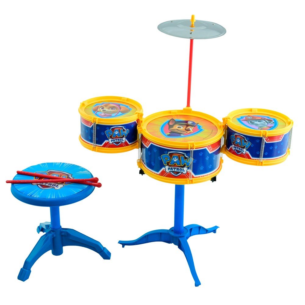 InstrumentoS Musicais Bateria Peq Paw Patrol