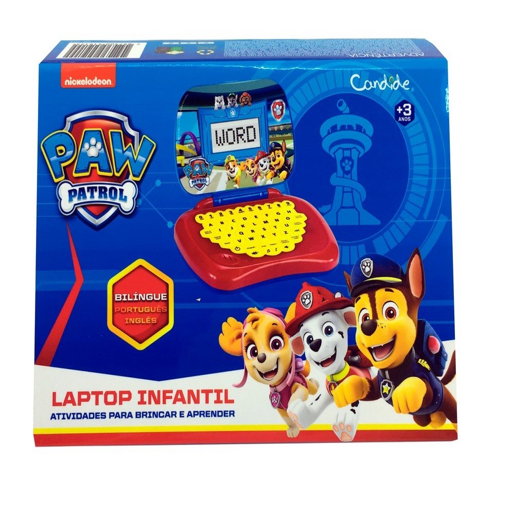 LapTop DO Paw Patrol Bilingue