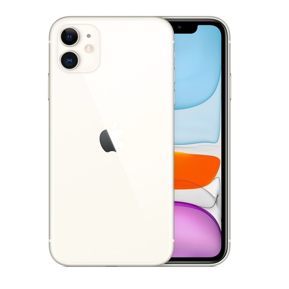 iPhone 11 Apple (128GB) Branco Tela 6,1" Câmera 12MP iOS