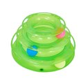 Torre Com Rodizios Para Gatos Verde
