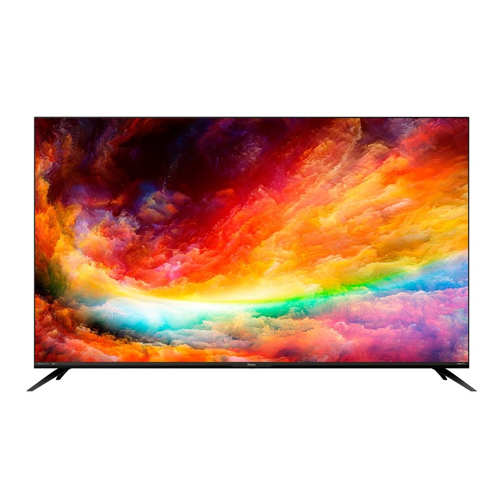 Smart TV LED 50" Philco PTV50G70R2CBBL Roku, 4K UHD,Dolby Áudio,Wi-Fi,4 HDMI,2 USB, Sleep Timer, 60Hz