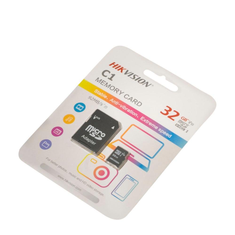 Cartão De Memória Hikstorage 32Gb C1 Com Adaptador