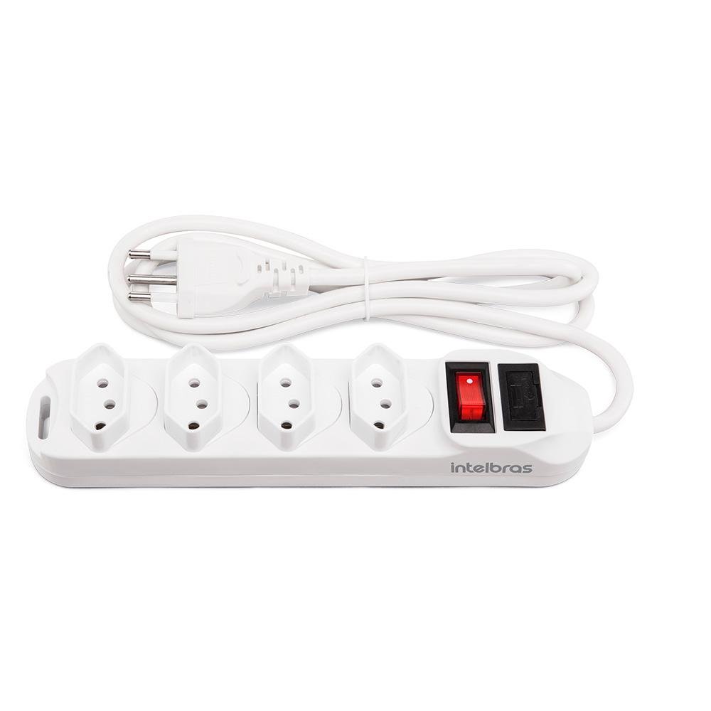 Protetor Eletronico Intelbras Epe 1004, 4 Tomadas - 4824001