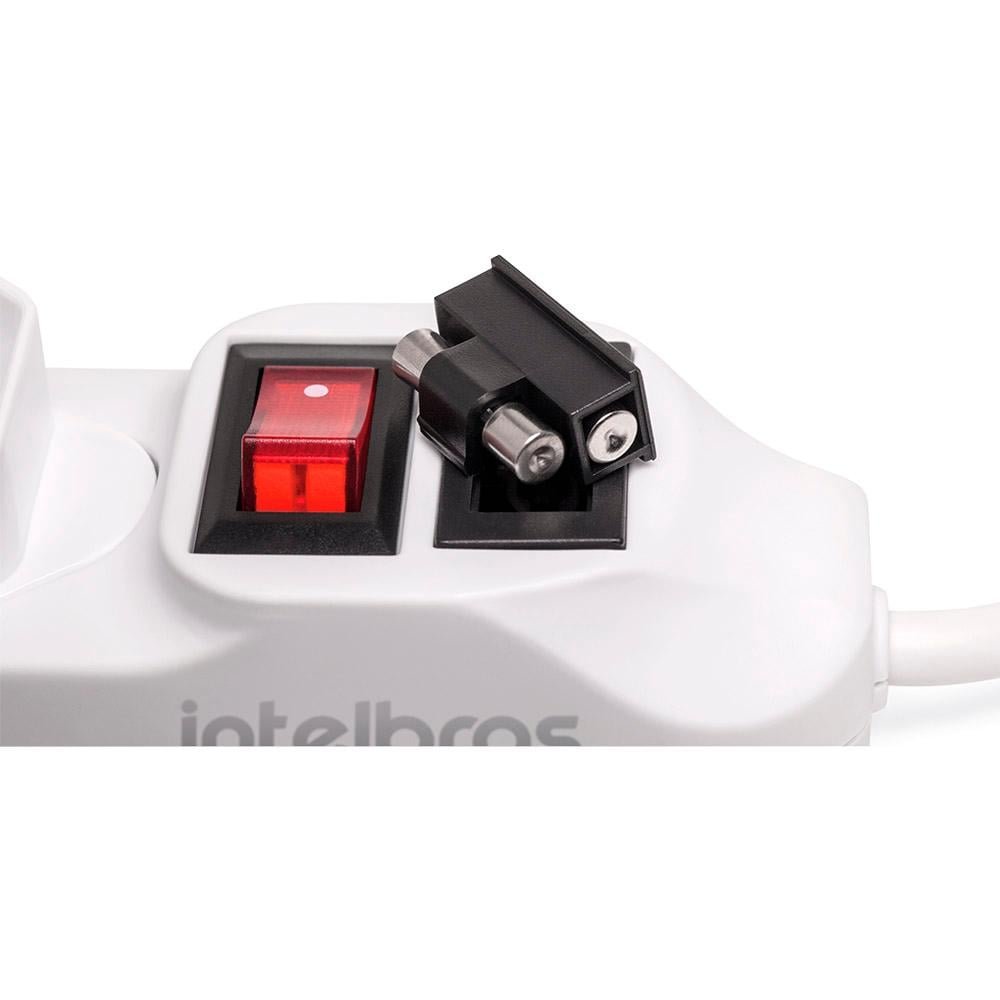Protetor Eletronico Intelbras Epe 1004, 4 Tomadas - 4824001