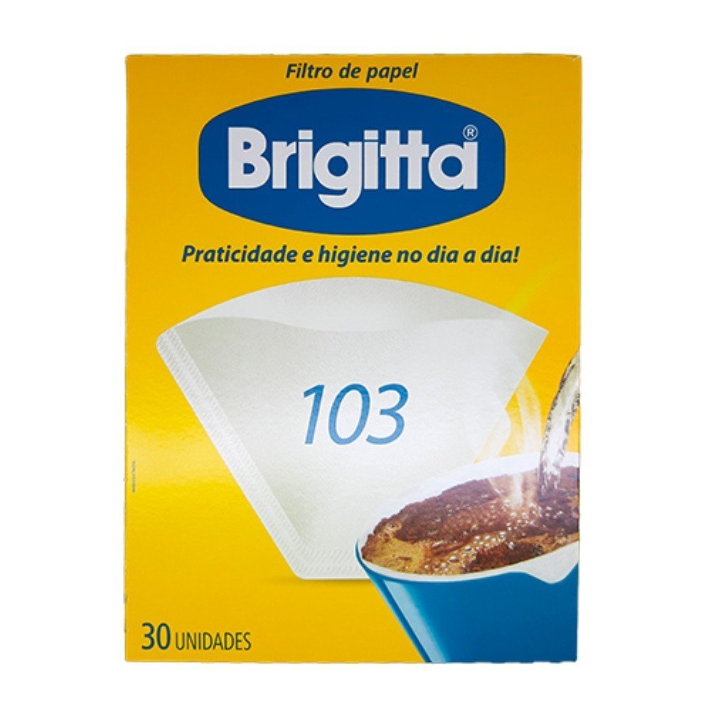 Coador Cafe Papel 103 Brigitta 6x30 Unidades