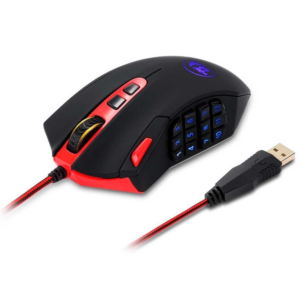 Mouse Gamer Redragon Perdition 3 Preto - M901-2