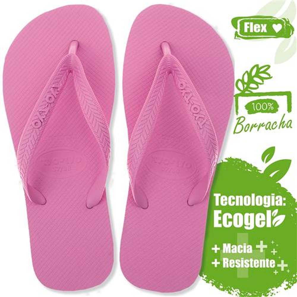 Sandália Tyo-Tyo Flex Infantil Rosa 23/24