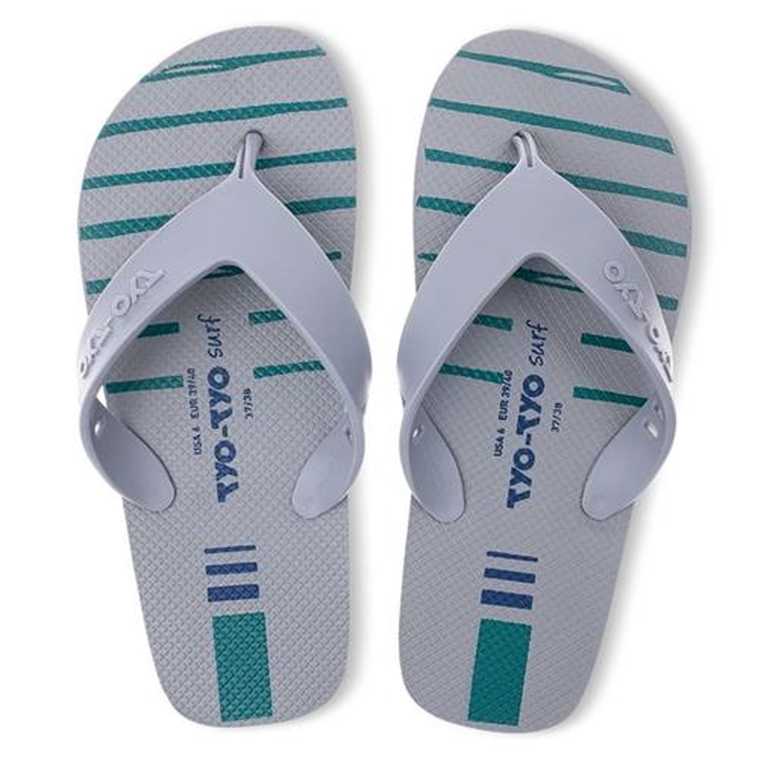 Sandália Tyotyo Surf 39/40 Cinza