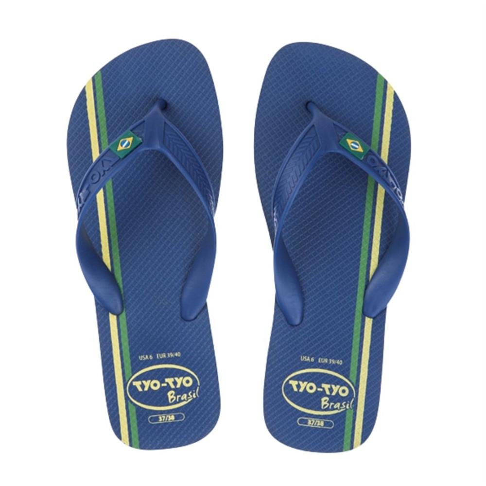 Sandalia Tyotyo Brasil Azul 39/0