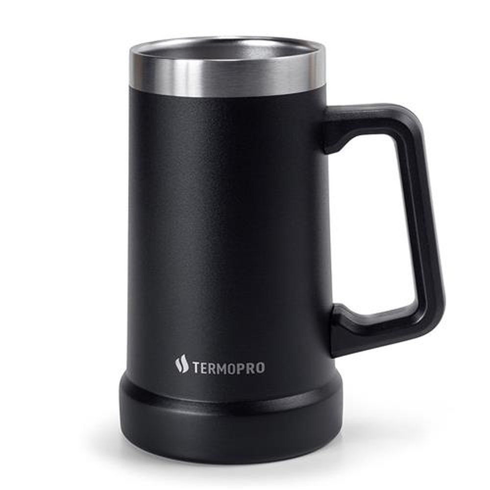 Caneca Térmica para Cerveja 709ml Preto Termopro